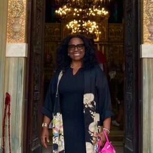 LaTanya Richardson Jackson Instagram - We went to St.Dennis Greek Orthodox Church and a church built in the 1600’s🙏🏾