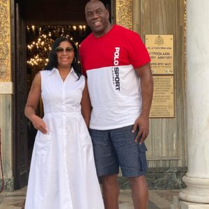 LaTanya Richardson Jackson Instagram - We went to St.Dennis Greek Orthodox Church and a church built in the 1600’s🙏🏾