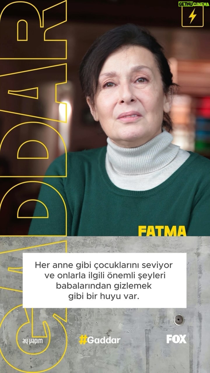 Laçin Ceylan - 2.8K Likes - Dağhan’ın annesi.💥
#Gaddar ilk bölümüyle 19 Ocak Cuma 20.00’de FOX’ta! @ayyapim @foxturkiye @lacinceylan