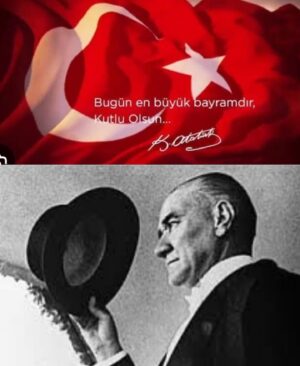 Laçin Ceylan Instagram - Cumhuriyetimizin 100. Yılı kutlu olsun ❣️🧿❣️🧿
Kıymeti her geçen gün artıyor
Sahip çıkmak boynumuzun borcu 
#cumhuriyet100yaşında 
#yaşasıncumhuriyet🇹🇷
#mustafakemalatatürk 
#cumhuriyetbayramı 
#29ekimcumhuriyetbayramı 
#bayram