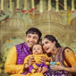 Lahari Arundhati Vishnuvazhala Instagram - @lishan.official 🥰😍 Welcome to Instagram My Lishu Boy🤩 . Happy Sankranthi Everyone 😃🥰😍🤩. . Our little one's 1st Sankranthi 😍🥰🤩 . Pc: @allams_photography Saree: @banaras_gallery_hyd Blouse: @aparnastrendyfashion Jewelry: @emmadi_silver_jewellery Decor: @eventzbazaar Makeup&Hair: @makeupartist.shanthiimmi @immi_makeup_academy @lishan.official & @dhiren_manikant dress: @pari.designers_