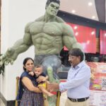 Lahari Arundhati Vishnuvazhala Instagram - 🤩♥️💞 with our cutie #@lishan.official
