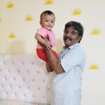 Lahari Arundhati Vishnuvazhala Instagram - 🤩♥️💞 with our cutie #@lishan.official