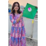 Lahari Arundhati Vishnuvazhala Instagram - Lishan 1st kite festival 🥰😍 . @lishan.official @dhiren_manikant @lakshmimani_r
