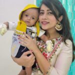 Lahari Arundhati Vishnuvazhala Instagram - ♥️💖🤩My baby 100 days & my bday celebration 😍