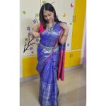 Lahari Arundhati Vishnuvazhala Instagram - Saree: @hiraninclothing 😍🥰😃