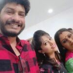 Lahari Arundhati Vishnuvazhala Instagram - We 3 🤩 throwback from SwatiChinukulu sweet memories happy to share these 😍❤️#swatichinukulu #friendship #shooting📷 #team @lahari_actress