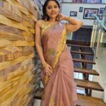Lahari Arundhati Vishnuvazhala Instagram - 😍🥰🤩 Saree & blouse : @parikinii