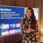 Lahoma Bhattacharjee Instagram - Cannot keep calm because Biye Bibhrat is now on ZEE5! #BiyeBibhrat #ZEE5 @parambratachattopadhyay | @itsmeabirchatterjee | @lahomabhattacharya | @raja.chanda | @ig_roadshowfilmsofficial | @officialshadowfilms