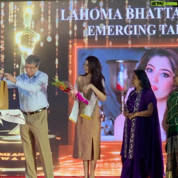 Lahoma Bhattacharjee Instagram - I am truly humbled and grateful to receive this ‘Emerging Talent’ award at the 19th Tumi Annanya Awards. It is truly both humbling and inspiring to be recognised among such remarkable women who are trailblazers in their respective fields. Thank you @tumiannanya_awards for this incredible honour and more importantly, for creating a platform that amplifies the importance of uplifting and celebrating the achievements of women in all spheres of life. It is a privilege to be acknowledged, but it comes with the responsibility to work much harder at my craft, with a deep sense of purpose, gratitude and lots of excitement for what lies ahead!