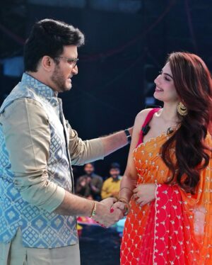 Lahoma Bhattacharjee Instagram - It was absolutely surreal to be on the sets of #Dadagiri for the first time with the one and only @souravganguly 
Thank you for everything, this was truly special 🫶🏼

Thank you @avijitsen416 for always being so gracious.

Catch the Holi special on 24th March, only on @zeebanglaofficial and #Zee5.

#Dadagiri #DadagiriSeason10