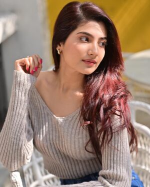 Lahoma Bhattacharjee Instagram - 📷 @iamsudiptachanda 
Makeup and hair by @muabhattacharjee
