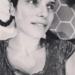 Lake Bell Instagram - When therapy isn’t ‘til Monday: Bathroom floor. Somehow soothing? (Off camera is two cats putting their butts in my face. Not sure why I feel so calm about it.) Jewerly c/o @libelulajewellery Shirt c/o vintage find when I was 16