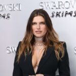 Lake Bell Instagram - And lastly, thank you @swarovski @skims @julieharrismakeup @anthonycampbellhair @madisonguest @alexandermcqueen for the look. Okay, gotta do school pick-ups and figure out dinner now. #SWAROVSKIxSKIMS #swarovski