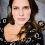 Lake Bell Instagram - Just lounging in my trailer in Vintage Chanel. (Because that’s how good this costume designer is)