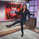 Lake Bell Instagram – The thing about me is that I know how to play it cool. 

#insidevoice 
@cbsmornings @pushkinpods 
Style: @zadrianandsarah 
Full look by: @the__sei 
Stockings: @wolford
Shoes: @biondacastana 
Jewellery: @melindamaria_jewelry
