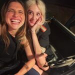 Lake Bell Instagram – Female driven with me & @hannahelliottxo 🏁