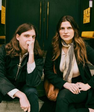 Lake Bell Instagram - Talk easy. Stoop hard. 
@samfragoso @talkeasypod pix by @juliuschiu