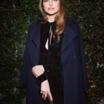 Lake Bell Instagram – All vintage everything 🖤 #sustainablefashion for @fashiontrustus awards @ysl @maisonvalentino @therow Glam by @lizlash @deanroybal