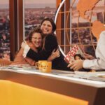 Lake Bell Instagram – When you get two big time huggers doing the news this is what occurs.