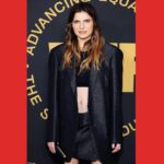 Lake Bell Instagram – Still buzzing from @womeninfilmla Oscar nominees celebration. Thank you @maxmara for loyally supporting WOMEN IN FILM. 

Glam by @sameetatu 
Styling by…. Honestly, my pal @sophiabush did it. 🤓