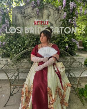Lala Chus Instagram - No tengo palabras para describir lo que ha sido este día tan chulisimo. 

Mil gracias @netflixes  por contar conmigo para esta cosa linda de evento por la tercera temporada de 'Los Bridgerton', me lo he pasado increíble paseando tremendo outfit por los reales jardines del botánico.

Mil gracias a toda la gente que me sigue que hace posible que pueda vivir estas experiencias tan bonitas, os quiero mucho 💕💕💕💕💕💕