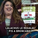 Lala Chus Instagram – Igual no es el mejor regalo que le han hecho a Broncano, pero sí es el que se merece. 

@lalachus3