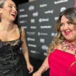 Lala Chus Instagram - Hermosa noche la de anoche en los premios @forbes_es con las amigas y los canapés 💕💕💕 Gracias @ladypipa por este mono precioso y a @nazarettalavera por dejarme el pelito tan lindo y el buen makeup 💕💕💕