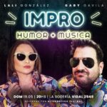 Lali González Instagram - Este Fin de semana estaremos con 🎭 Show de Impro Música 🎵 en Buenos Aires 🇦🇷 Sábado a las 22.30hs en @nunteatrobar con grandes actores y amigos en el escenario 💫 Domingo 19 en la Soderia @teatrolasoderia dúo de impro con mi gran amigo @gabygavila Nos vemos allí 😍 las entradas en puerta 🚪 o en AlternativaTeatral.com