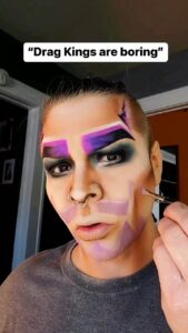 Landon Cider Instagram - Sometimes the classics just work. PS: your Dad, too. Working on a new cosplay look for this month! He’ll be making his debut at “Diverse” on Sat. March 11th, full cast and promo will be posted later today! . #dragking #dragqueen #dragkings #queer