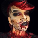 Landon Cider Instagram - This weeks runway theme was “Family” so I brought a sparkly blood feast nod to my Dragula fam! Watch/Stream “Call Me Mother” S2 on @outtv & @froottv.uk ! Full 📸 by @_qweenton