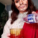Landon Cider Instagram - It’s Good Friday so he’s a few days early but he just loves those Chocolate rabbits! 🤷‍♂️✝️ . . #dragking #dragqueen #makeup #jesus #easter #goodfriday #dragshow