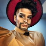 Landon Cider Instagram - Grateful to be invited back to judge this week’s episode of @bouletbrothersdragula! Thank you to so many of you sharing how you’ve enjoyed my comments & critiques! If you wanna hear some BTS stories including the edited-out convo I had with Matthew Lillard regarding some “gay terminology” come to “DIVERSE” this Saturday at @hamburgermaryslb !! A little birdie shared with me that some of you didn’t enjoy my shirt that I love from @orttu_official so swipe for a circled little message to you folks from Orttu themselves😂🤷‍♂️ Also: I haven’t been able to bring myself to post much drag-related content on my main due to the daily dose of suffering we are watching unfold in the name of religion and political greed. But I’ve been vocal in my stories. I’ve heard/researched the arguments against my stance and as mentioned there, my DMs and comments aren’t open as channels for debate. Ceasefire now!