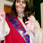 Landon Cider Instagram - Happy 2023rd Bday JesuCristo! When the evangelicals aren’t trolling my Jesus content you KNOW I’m being suppressed for posting so much pro🍉 content . Can’t stop, won’t stop. #jesus #dragking #dragqueen #christmas #xmas