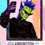 Landon Cider Instagram - Social Media Monster-Do it for the ‘gram! Newest episode drops today where my runway look celebrates the comfort of at-home-drag & only having to dress for what fits in the frame :) Hair from @ardawigs styled by me (with guidance from @wigzaddy ) Prosthetic forehead & earring sculpted by me. Wearing my Dragula jewels by @fiercejewels_official