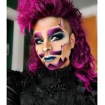 Landon Cider Instagram – Anyone going through a creative block RN?
Saaaaaaame! But we’re not alone, we’ll get through this & those juices will flow again!
Here’s a mug I had fun painting the other day where I wore hair I finally styled and revamped old facial hair shapes.
Looking forward to the fun challenges that will come my way but for now I’m gonna throw myself into learning some new skills and invite the inspiration to come.

Aaaaaand I’m excited for my show tonight in Albuquerque at @effex_nightclub!
Live shows & new venues will always get my adrenaline rushing and meeting new audiences is always a fave! 

Hair @wigsbyvanity 
Glitter @slayfirecosmetics 
Neckpiece @ateliersylphe
