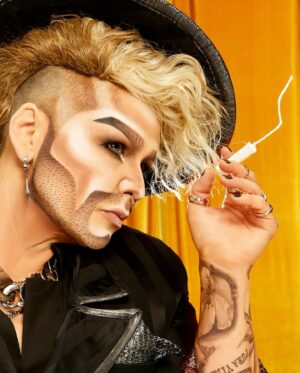 Landon Cider Instagram - Smoke ‘em if you got ‘em!
🚬 by tampon 
📸 by @munachiosegbu for @billboard 
Blazer by @simplyfontasia * shirt by @orttu_official * hair from @wigsbyvanity * jewelry from @vitaly * edits by @stevenhgarcia 
.
Close out our “Diverse” year with special guest @kornbreadthesnack who joins our cast of Kings THIS Sat. Dec 9th at @hamburgermaryslb!
.
Plus a hand-crafted sneaky sneak cause I can’t post “look at me in my cross dresser outfit” photos without using the opportunity to share some thoughts. This is the only platform I use regularly so this where I post. 
Don’t like it? Don’t care. 🤷‍♂️