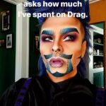 Landon Cider Instagram - Who would actually inve$t in such a silly hobby? . Hair @ardawigs Harness @artdefashion . #dragking #dragqueen #dragshow #queer #lesbian #gay #lgbtq🌈