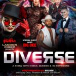Landon Cider Instagram - Celebrate PRIDE month at “DIVERSE” Saturday June 8th with special guest host @bigdeelish ! Performances from @ivory_onyx @kingphantom_2 @havokvondoom & our show runners @tytus.andro & @capdingo09 ! Make those reservations by following the link in @hamburgermaryslb profile! . . #longbeach #lbc #dragshow #saturday #dragking #dragqueen #gaybar #queer