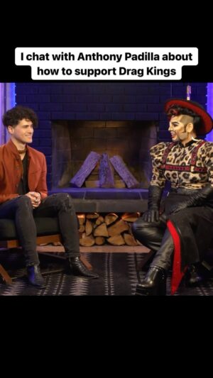 Landon Cider Instagram - Support your local Kings TONIGHT at @hamburgermaryslb with our 8pm “DIVERSE” takeover! And at a queer space near you that hosts drag shows! Want to be a King? DO IT! 
.
#dragking #dragkings #dragqueen #makeup #anthonypadilla  #queer #lesbian #dragqueens #dragart #dragmakeup