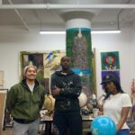 Lanisha Cole Instagram - Midday @jonah.elijah studio visit where we picked up our new art pieces 🖼️🔥 Then we strolled over to the Santee Alley for some essentials ✨ And can we get into this lip balm from @__theballet 🩰😍🤌🏾 . . #coleandkuba #jonahelijah #studiovisit #artiststudio #artcollectors #artcollection #santeealley #dtla #blackart #blackartist #artistlife