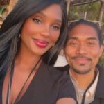 Lanisha Cole Instagram - You know you found something special when you can’t fall asleep because reality is finally better than your dreams. ❤️ Happy Valentine’s Day 🫶🏾🫶🏾🫶🏾 . . #coleandkuba #valentine