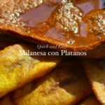Lanisha Cole Instagram - Milanesa con platanos 🥩🤌🏾 I love making this super easy and delicious meal! 💃🏾 Last week Onyx and I picked up some groceries 👉🏾 all you need for this recipe is: ✅ 2lbs of beef milanesa ✅ 2 semi ripe or green plantains ✅ Vallarta’s carne asada secret seasoning ✅ vegetable oil ✅ soy sauce ✅ vinegar . Season meat with the sazonador and add to preheated skillet with a tablespoon of oil. Brown on both sides. Next add some vinegar and soy sauce. (I don’t measure to be honest so add enough that the pan bottom is covered with the liquid) Let the meat simmer for 10 minutes . Next cut up the plantains into diagonal slices and add single layer to preheated frying with oil. You don’t want to overcrowd your pan. Fry until light/golden brown then set aside onto plate lined with paper towels- this will soak up the excess oil! . Continue cooking meat until the sauce is reduced and dark brown. . Remove from heat and serve it up! . It’s a quick and tasty meal that I make a few times a month. Onyx and Bee both love it!! ❤️✨ . . #easymeals #delicioso #tastyrecipes #milanesa #plantains #platanos #steakdinner #carne #carneasada #homecooked #homecookedmeal #dinnerideas #dinnerrecipes #meatlover