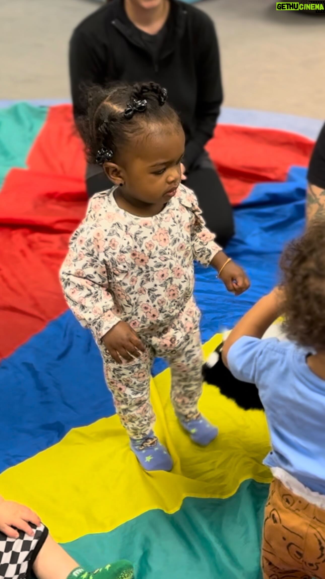 Lanisha Cole Instagram - Her looks are wild sometimes! 🦨🙅🏾♀️😆😂 We took Onyx to her first class yesterday.. it took her a minute to warm up but she had a great time 💕