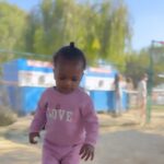 Lanisha Cole Instagram - Her smile is everything 🥹❤️✨🙌🏾 . Onyx went on her first #breastcancerawareness walk with Grandma yesterday 💕 . #breastcancerawarenessmonth #underwoodfamilyfarms #onyxice #coleandkuba #pumpkinpatch #halloweenweekend