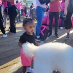 Lanisha Cole Instagram - Her smile is everything 🥹❤️✨🙌🏾 . Onyx went on her first #breastcancerawareness walk with Grandma yesterday 💕 . #breastcancerawarenessmonth #underwoodfamilyfarms #onyxice #coleandkuba #pumpkinpatch #halloweenweekend