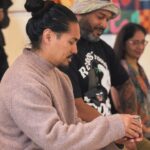 Lanisha Cole Instagram - Thank you to @imkaorukiki and @trevor.coopersmith for inviting us to a lovely tea ceremony 🍵 We all had a wonderful time! . . #bergamotstation #onyxice #coleandkuba