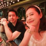 Lanlalin Tejasa Weckx Instagram - Birthday @k.sarunn Wish you all the best and be with me as long as possible 💋 #อยู่ด้วยกันไปอีกหมื่นวันนะ