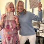 Lara Spencer Instagram – Who’s feeling lucky?  No one more than me–spending the week with the most positive person I have ever known.  You picked the wrong girl, cancer.  Love you mom.  You got this. 🍀 #bingo