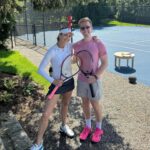 Lara Spencer Instagram - Extra point for the team that color coordinates? 💗💗💗